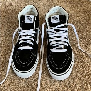Vans Shoes - Black Platform High Top Vans Vans Shoes - Black Platform High Top Vans